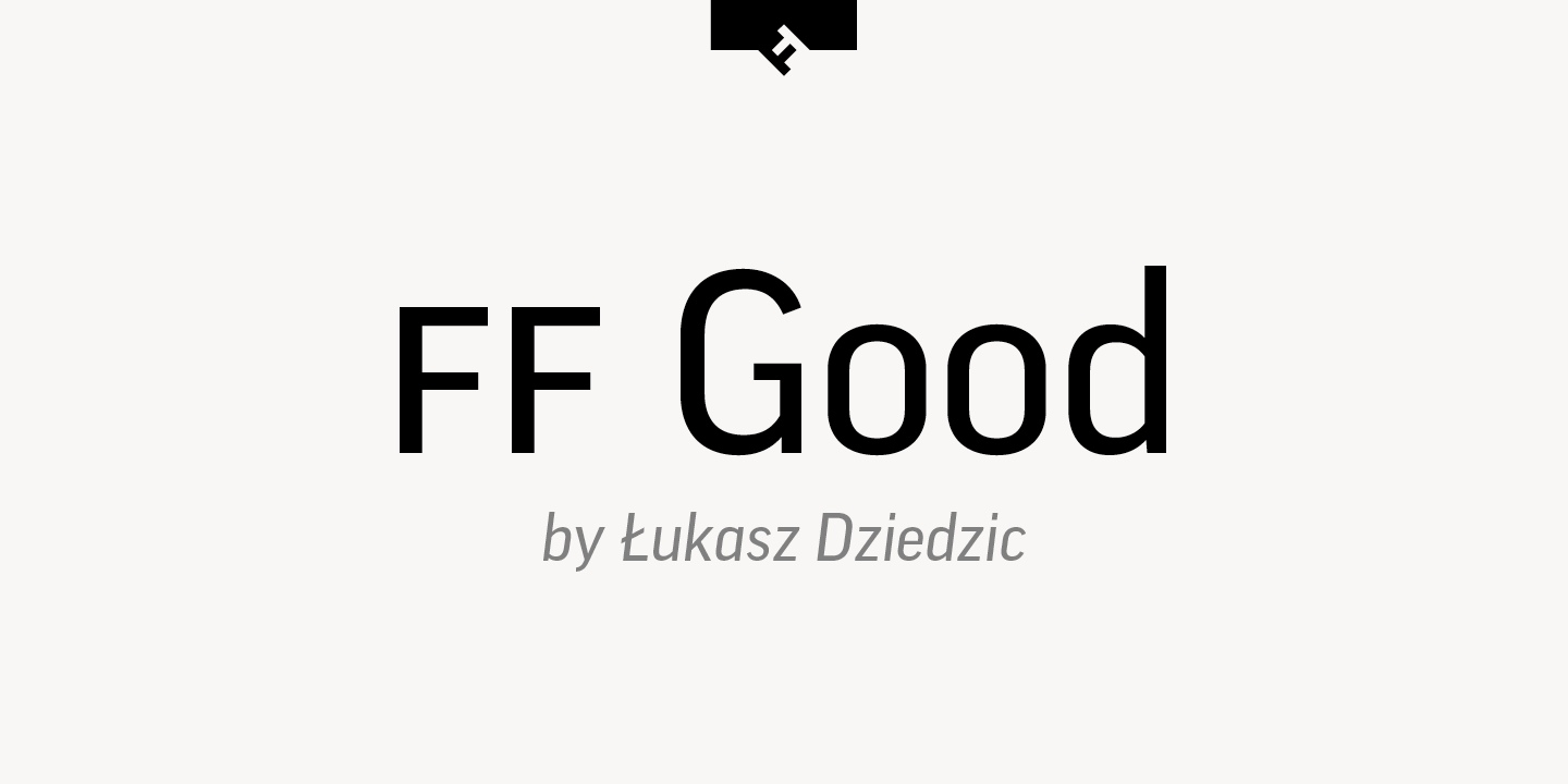 Ejemplo de fuente FF Good Pro Condensed #1